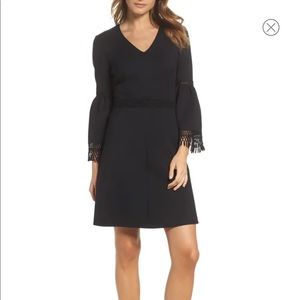 Kobi Halperin Vanessa Bell Sleeve Cocktail Dress Size 0